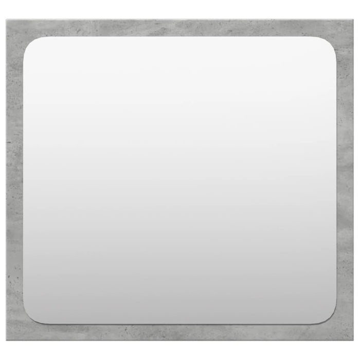 Set Mobili da Bagno 4 pz Grigio Cemento in Legno Multistrato 3324879