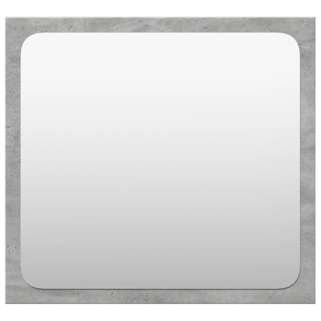 Set Mobili da Bagno 4 pz Grigio Cemento in Legno Multistrato 3324879