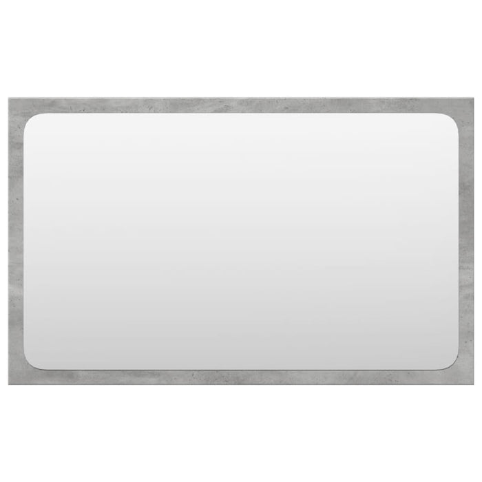 Set Mobili da Bagno 4 pz Grigio Cemento in Legno Multistrato 3324880