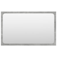 Set Mobili da Bagno 4 pz Grigio Cemento in Legno Multistrato 3324883