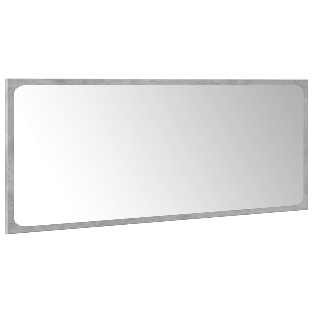 Set Mobili da Bagno 4 pz Grigio Cemento in Legno Multistrato 3324884