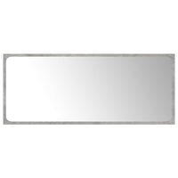 Set Mobili da Bagno 4 pz Grigio Cemento in Legno Multistrato