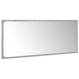 Set Mobili da Bagno 5 pz Grigio Cemento in Legno Multistrato 3324887