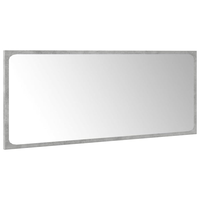 Set Mobili da Bagno 5 pz Grigio Cemento in Legno Multistrato 3324887