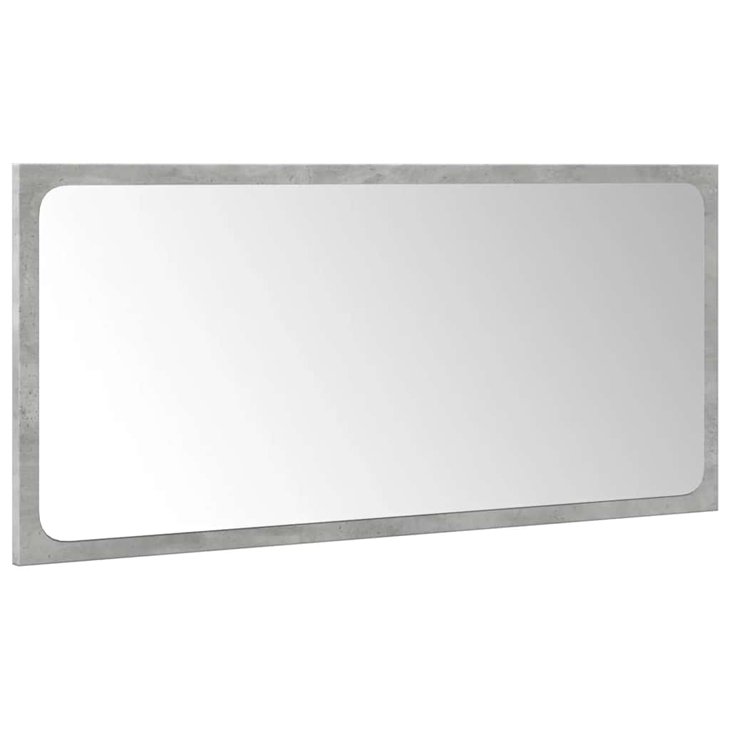 Set Mobili da Bagno 3 pz Grigio Cemento in Legno Multistrato 3324912