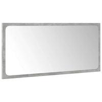 Set Mobili da Bagno 3 pz Grigio Cemento in Legno Multistrato 3324912