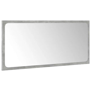Set Mobili da Bagno 3 pz Grigio Cemento in Legno Multistrato 3324912