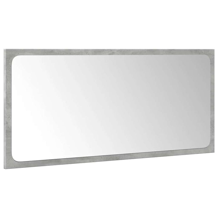 Set Mobili da Bagno 3 pz Grigio Cemento in Legno Multistrato 3324912