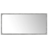 vidaXL Set Mobili da Bagno 3 pz Grigio Cemento in Legno Multistrato