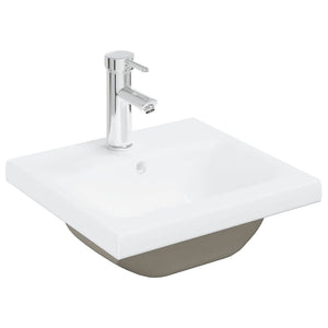 vidaXL Set Mobili da Bagno 2 pz Grigio Cemento in Legno Multistrato