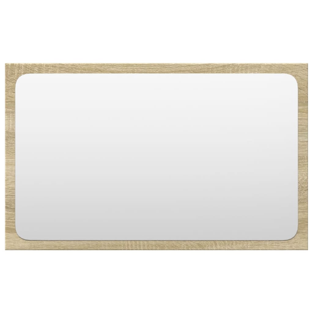 Set Mobili da Bagno 4 pz Rovere Sonoma in Legno Multistrato 3324968