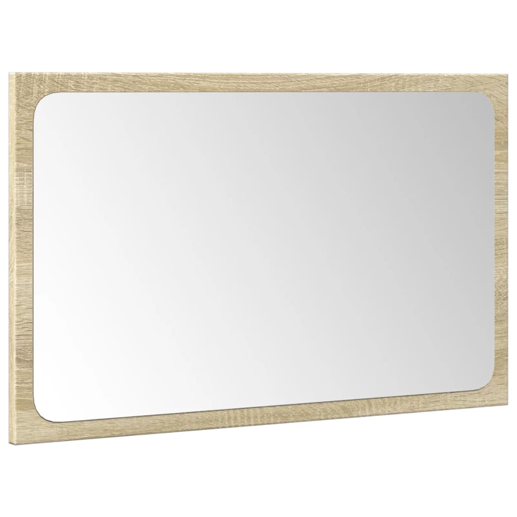 Set Mobili da Bagno 3 pz Rovere Sonoma in Legno Multistrato 3324974