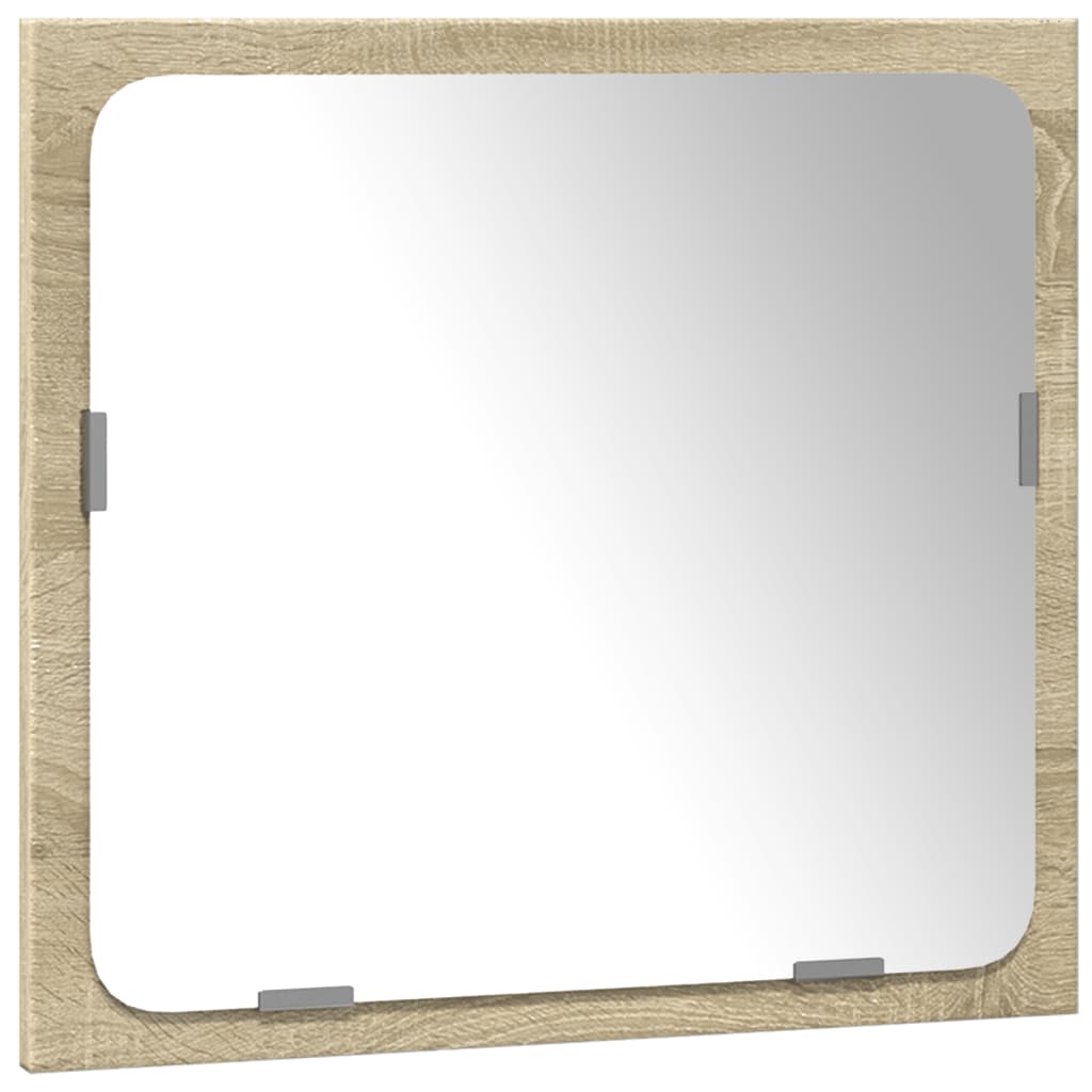 vidaXL Set Mobili da Bagno 3 pz Rovere Sonoma in Legno Multistrato