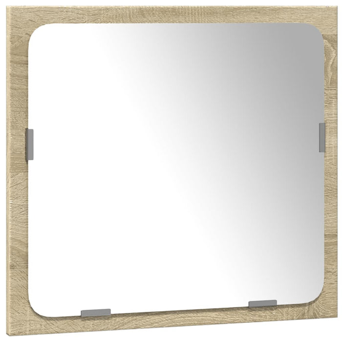 vidaXL Set Mobili da Bagno 3 pz Rovere Sonoma in Legno Multistrato