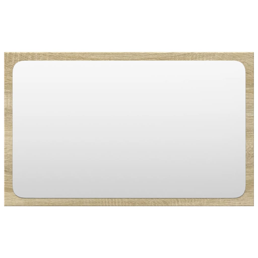 Set Mobili da Bagno 3 pz Rovere Sonoma in Legno Multistrato 3324993