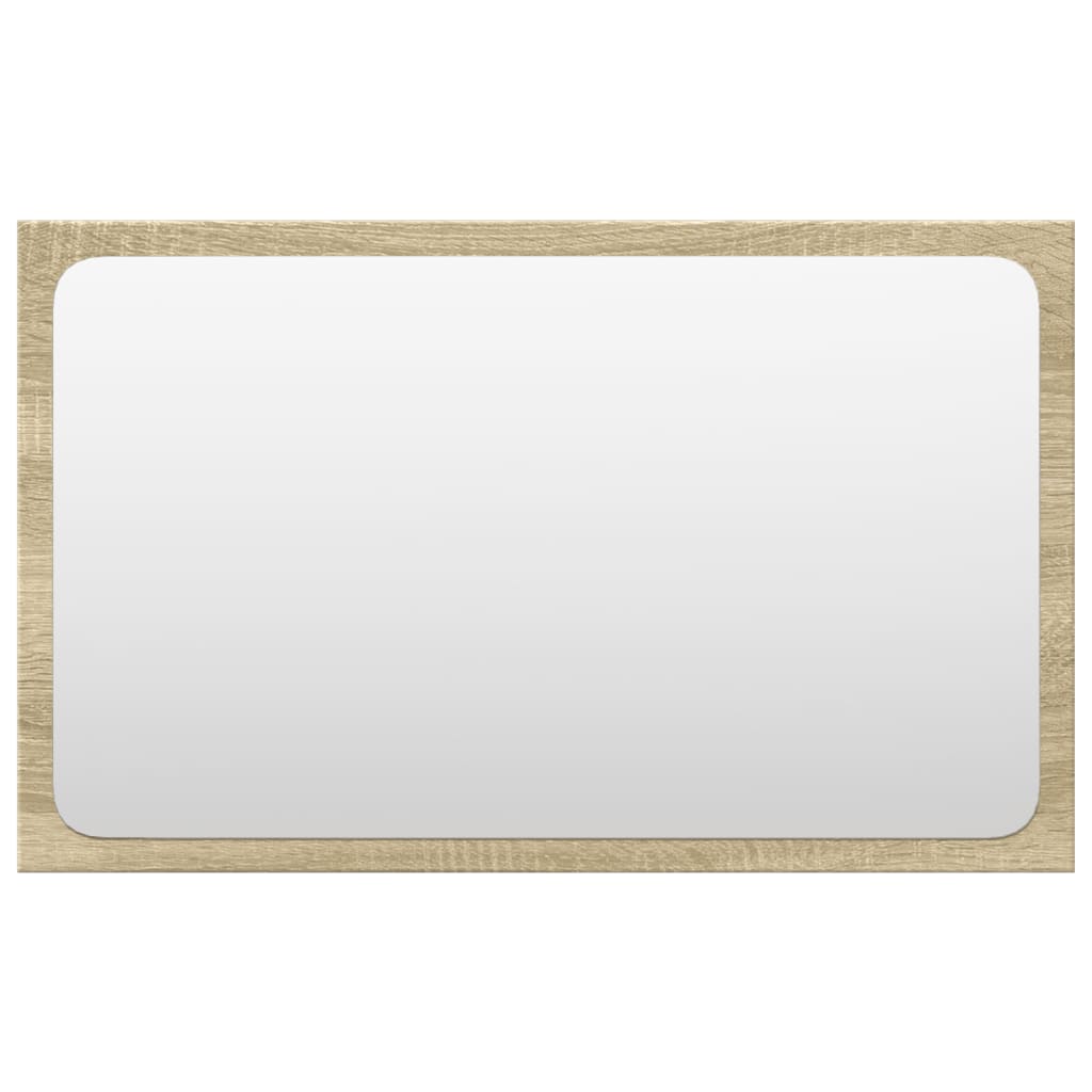 Set Mobili da Bagno 4 pz Rovere Sonoma in Legno Multistrato 3325008