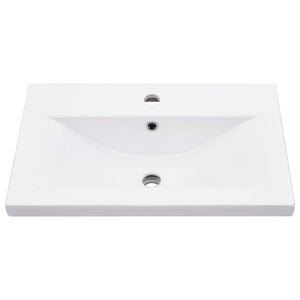 Set Mobili da Bagno 5 pz Rovere Sonoma in Legno Multistrato 3325011