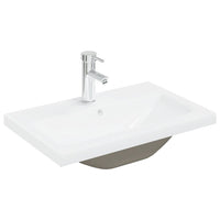 Set Mobili da Bagno 3 pz Rovere Sonoma in Legno Multistrato 3325018
