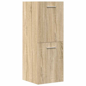 Set Mobili da Bagno 5 pz Rovere Sonoma in Legno Multistrato 3325020