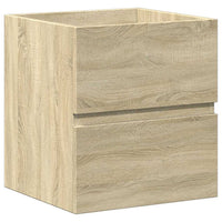 Set Mobili da Bagno 2 pz Rovere Sonoma in Legno Multistrato 3325032