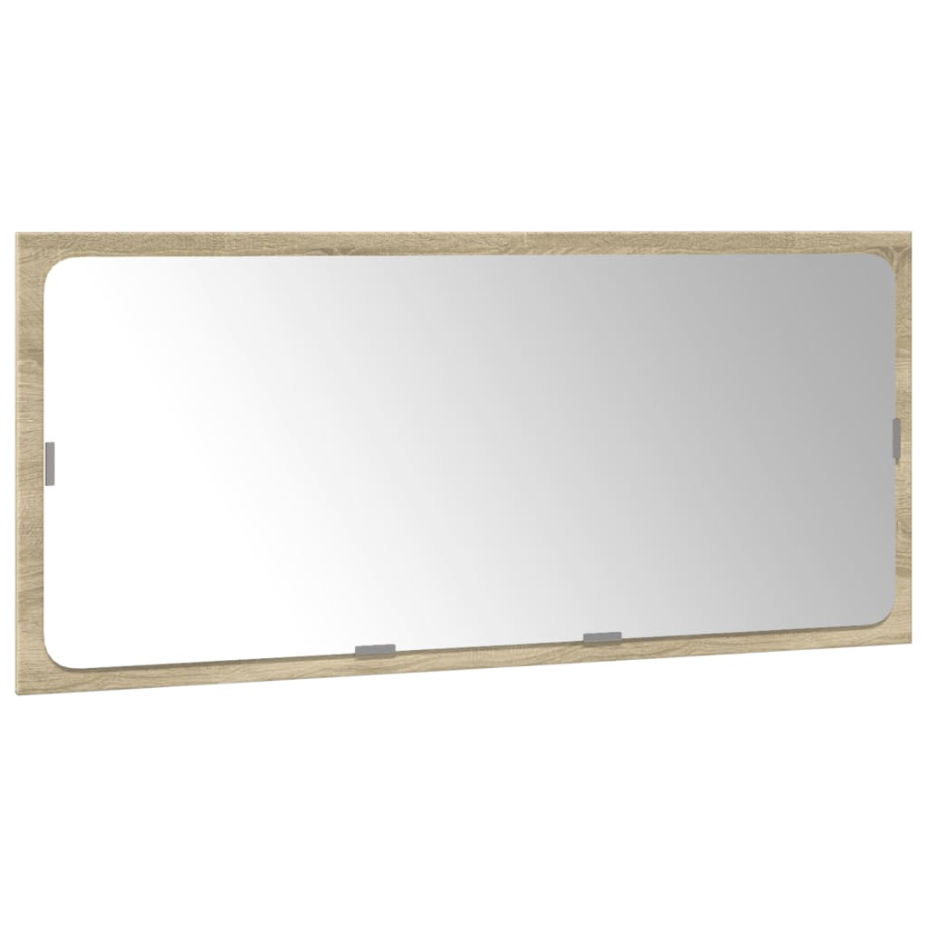 Set Mobili da Bagno 3 pz Rovere Sonoma in Legno Multistrato 3325037