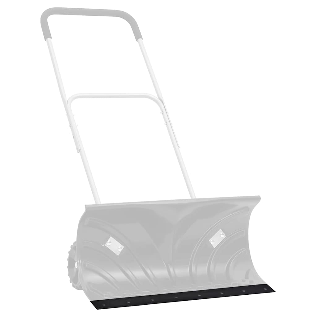 vidaXL Bordo in Gomma per Spazzaneve Nero 100x15x1 cm