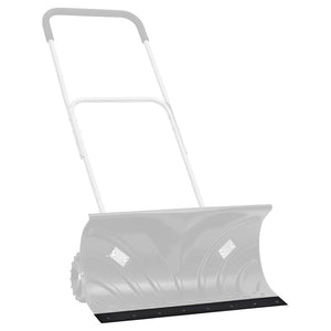 vidaXL Bordo in Gomma per Spazzaneve Nero 100x15x1 cm