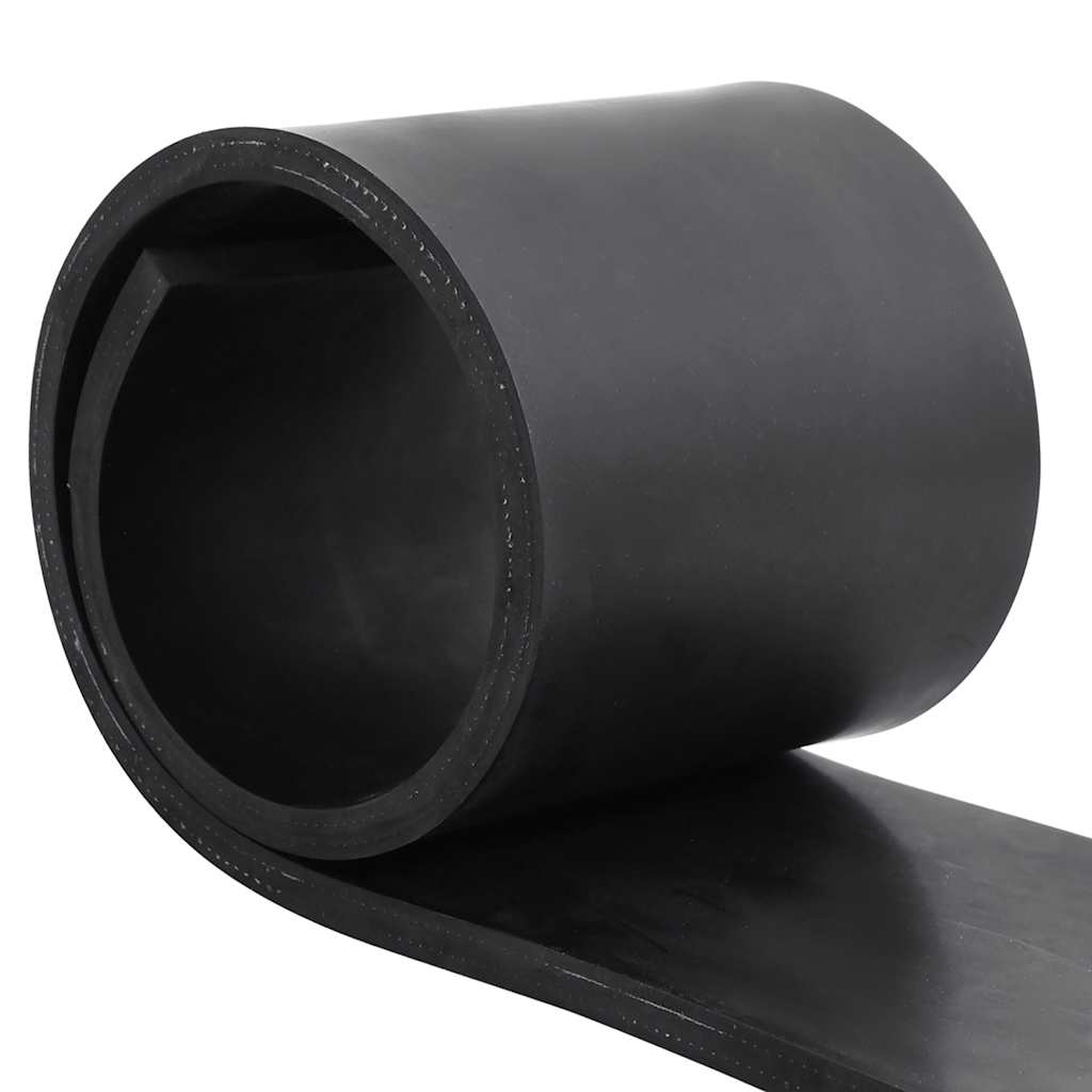 vidaXL Bordo in Gomma per Spazzaneve Nero 120x15x1 cm