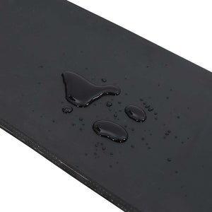 vidaXL Bordo in Gomma per Spazzaneve Nero 120x15x1 cm