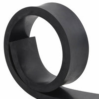 Bordo in Gomma per Spazzaneve Nero 100x8x2 cm 4103534