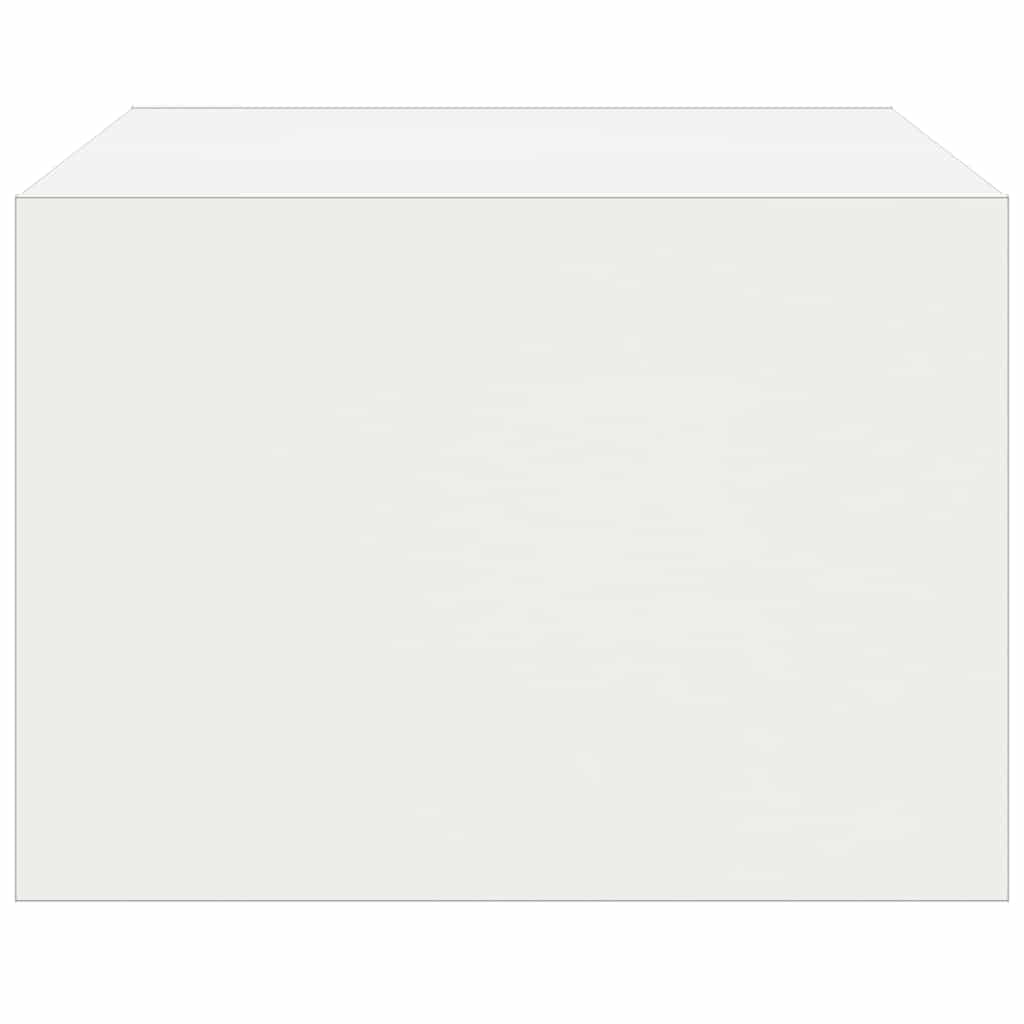 Mobile Porta TV con Luci LED-Mobile per TV-Credenza TV 75x35,5x25 cm Bianco
