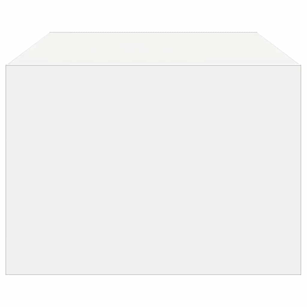 Mobile Porta TV con Luci LED-Mobile per TV-Credenza TV Bianco 100X35,5x25 cm