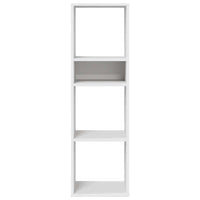 Libreria Bianca 34x31x112 cm in Legno Multistrato 860283