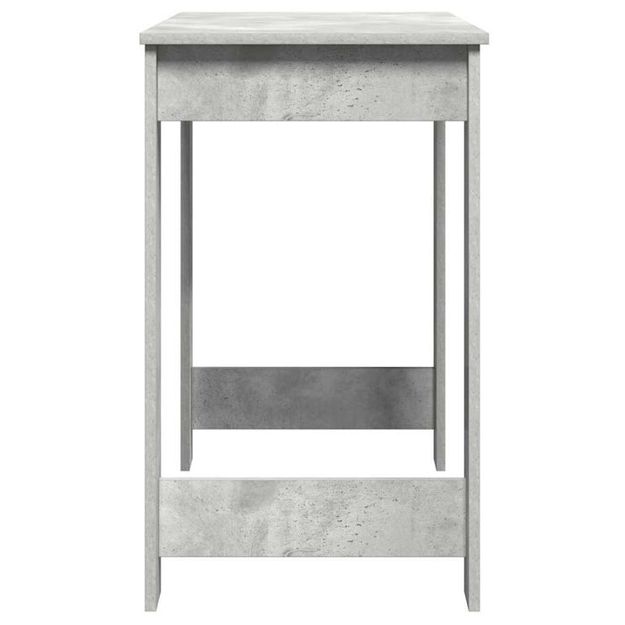 Scrivania Grigio Cemento 100x45x75 cm in Legno Multistrato