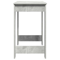 Scrivania Grigio Cemento 100x45x75 cm in Legno Multistrato 860430
