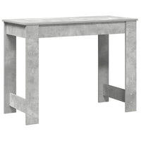 Scrivania Grigio Cemento 100x45x75 cm in Legno Multistrato 860430