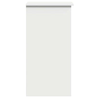 Scrivania con Mensole Bianca 84x40x78 cm in Legno Multistrato