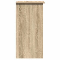 Scrivania e Ripiani Rovere Sonoma 84x40x78 cm Legno Multistrato