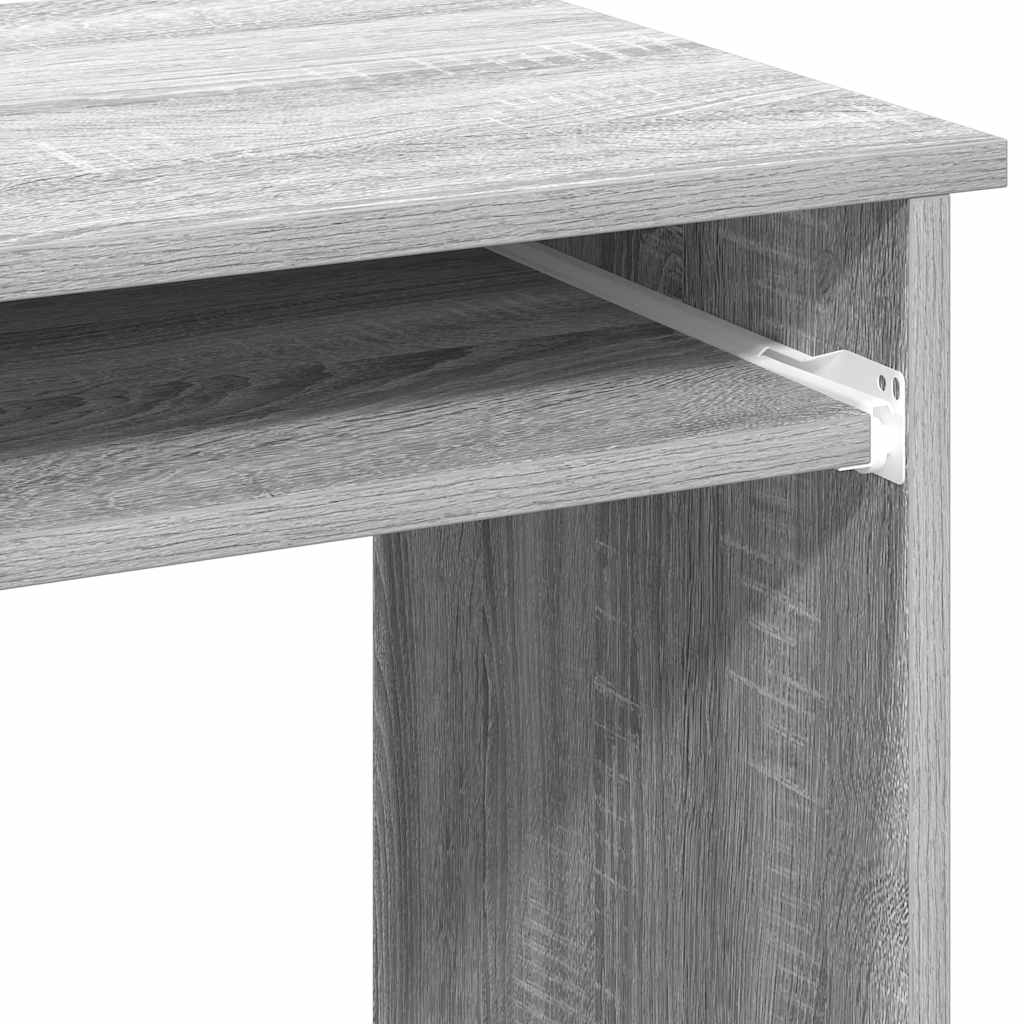Scrivania Mensole Grigio Sonoma 84x40x78 cm Legno Multistrato 860450