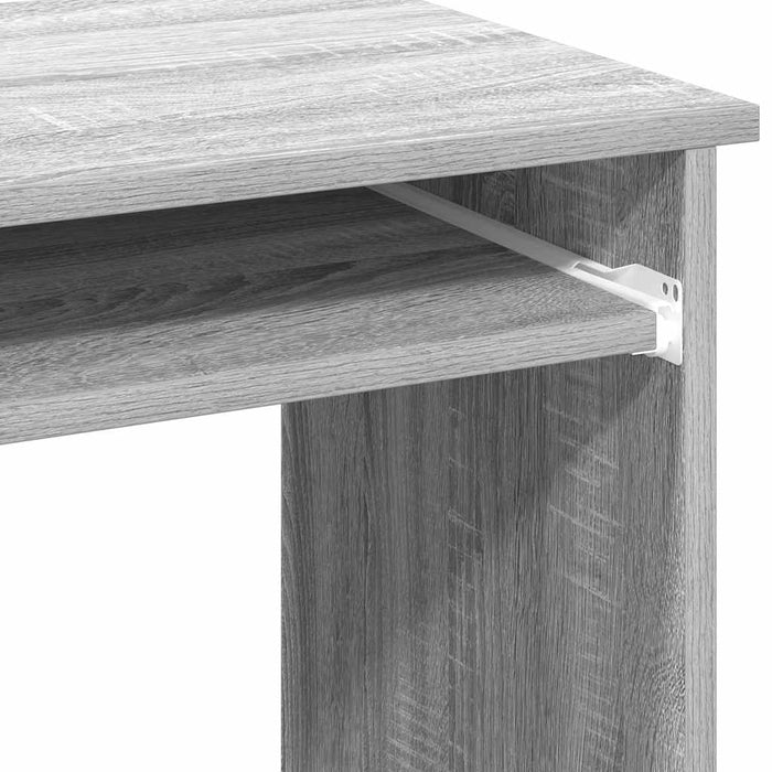 Scrivania Mensole Grigio Sonoma 84x40x78 cm Legno Multistrato 860450