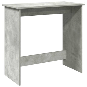 vidaXL Scrivania Grigio Cemento 80x40x75 cm in Legno Multistrato