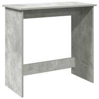 Scrivania Grigio Cemento 80x40x75 cm in Legno Multistrato 860457