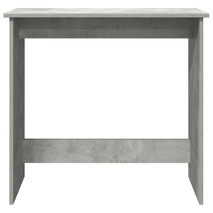 Scrivania Grigio Cemento 80x40x75 cm in Legno Multistrato 860457