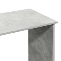 vidaXL Scrivania Grigio Cemento 80x40x75 cm in Legno Multistrato