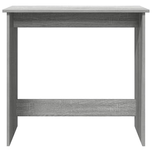 Scrivania Grigio Sonoma 80x40x75 cm in Legno Multistrato 860459