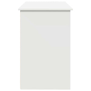 vidaXL Scrivania Bianca 102x50x75 cm in Legno Multistrato