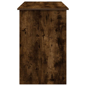 Scrivania Rovere Fumo 102x50x75 cm in Legno Multistrato 860467