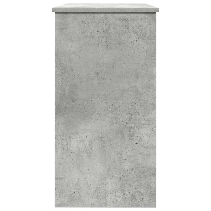 vidaXL Scrivania Grigio Cemento 80x40x75 cm in Legno Multistrato