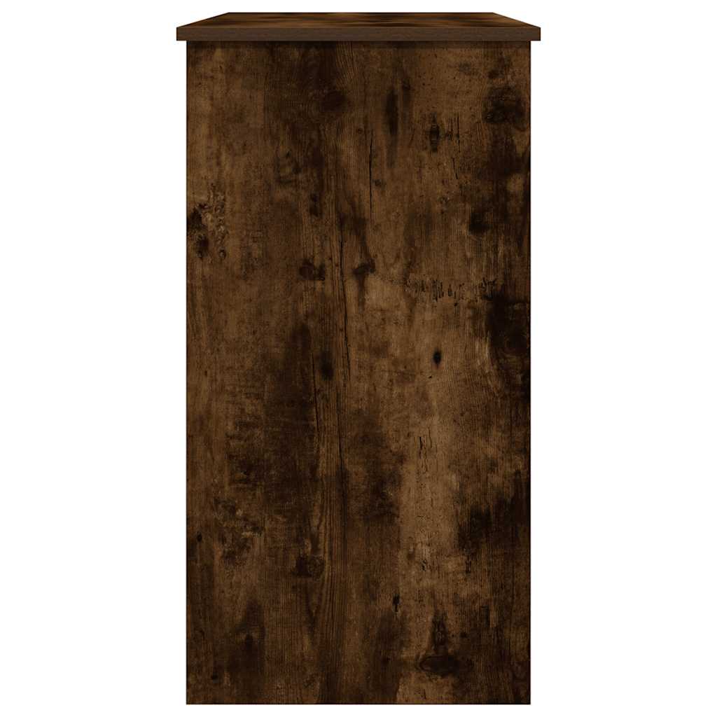 vidaXL Scrivania Rovere Fumo 80x40x75 cm in Legno Multistrato