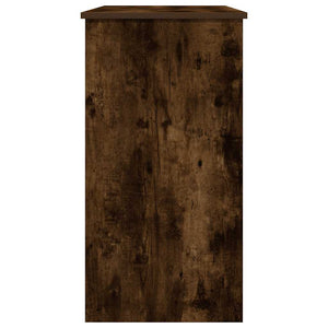 Scrivania Rovere Fumo 80x40x75 cm in Legno Multistrato 860476